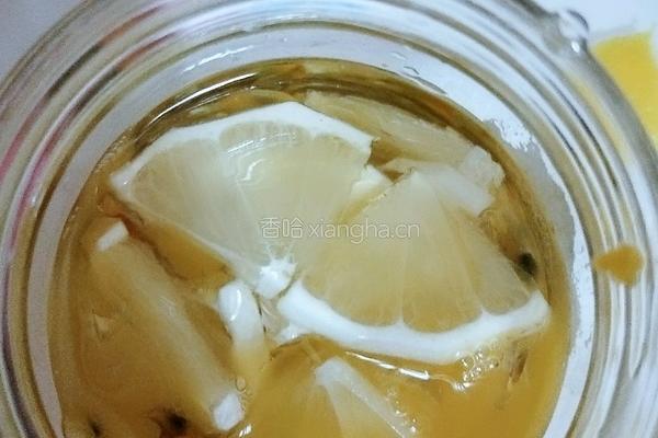 百香果蜂蜜柠檬茶的做法图解6
