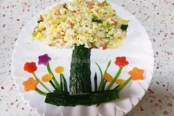 创意炒米饭的做法图解10