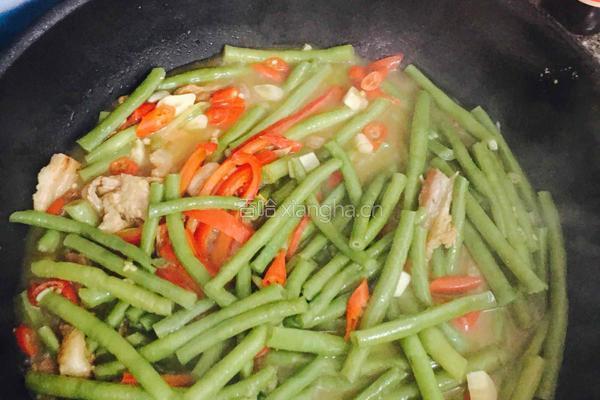 豆角炖肉的做法图解6