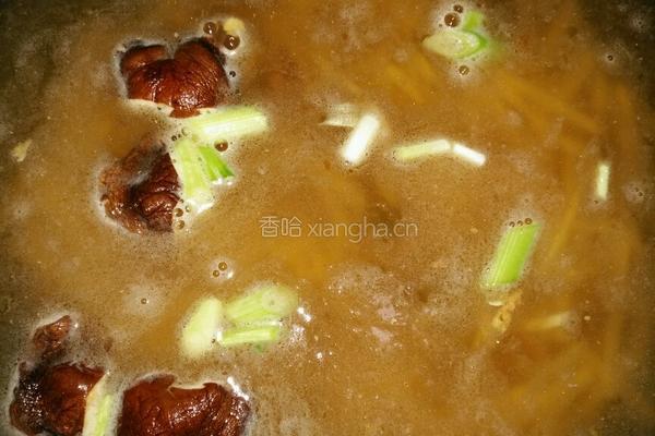 土豆丝煮面的做法图解3