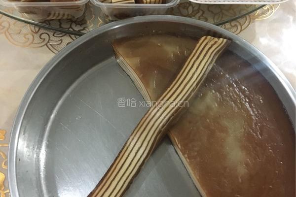红糖椰汁千层糕的做法图解9