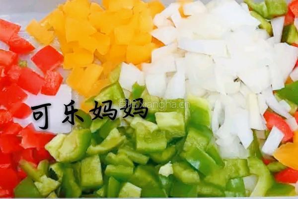 奥尔良鸡肉披萨的做法图解8