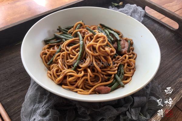 豆角焖面的做法图解12