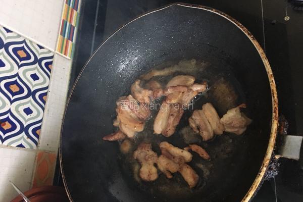 豆角焖面的做法图解4