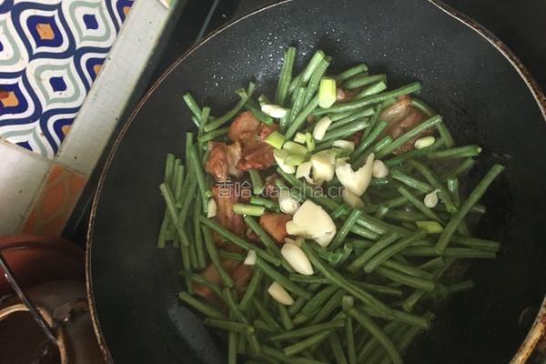 豆角焖面的做法图解5