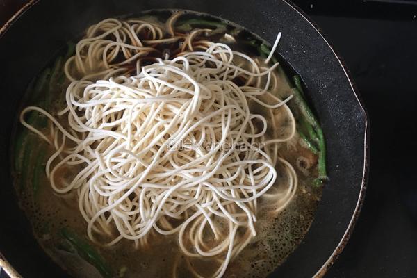 豆角焖面的做法图解8