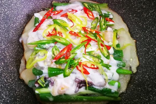 韩式海鲜葱饼的做法图解9