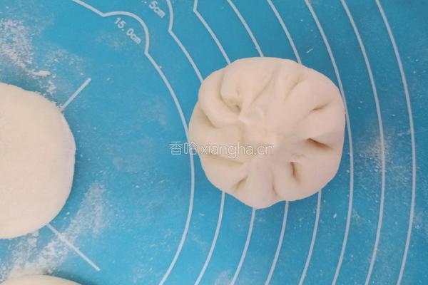 花样豆沙包的做法图解5