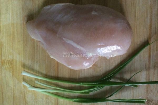 黑芝麻鸡肉松的做法图解1