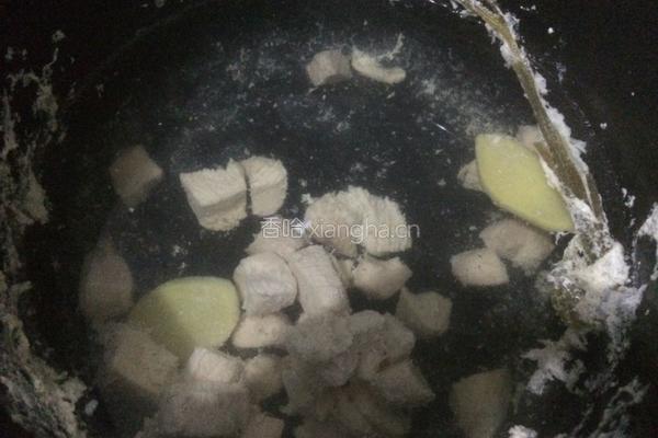 黑芝麻鸡肉松的做法图解3