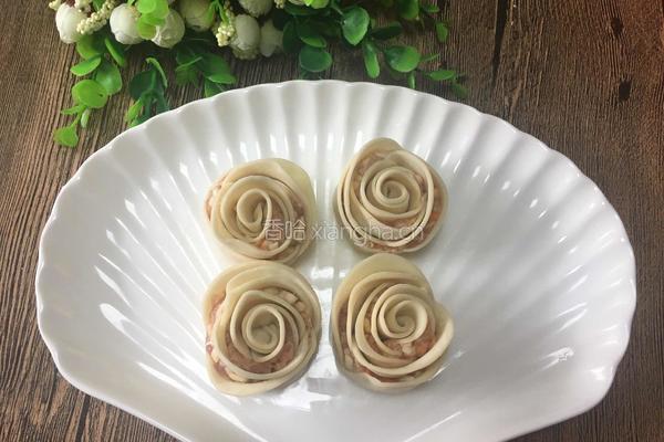 玫瑰花饺子的做法图解7