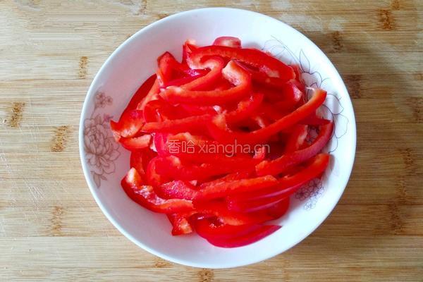 甜椒肉丝的做法图解3