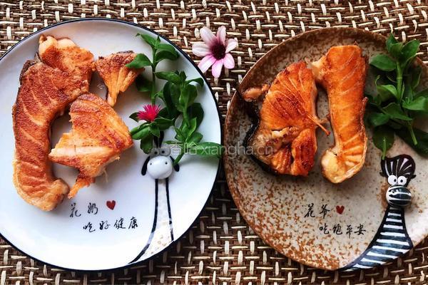 香煎三文鱼的做法图解11