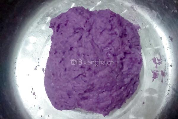 紫薯软欧的做法图解2