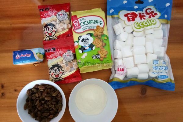 雪花酥的做法图解1
