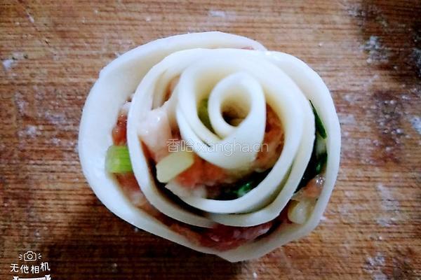 玫瑰花饺的做法图解8