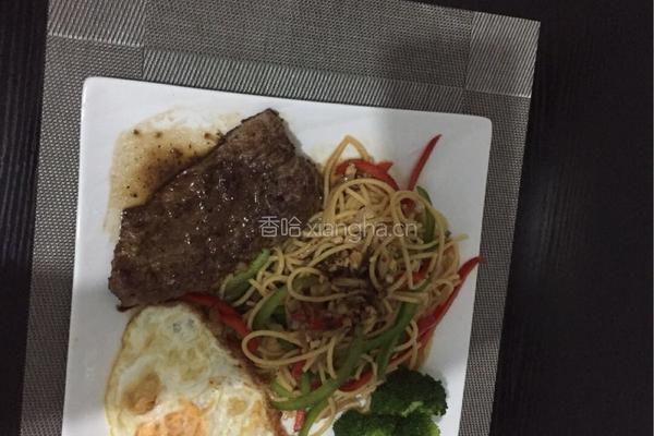 黑椒牛排的做法图解3
