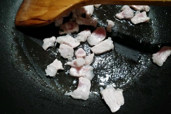 腐竹小炒肉的做法图解3