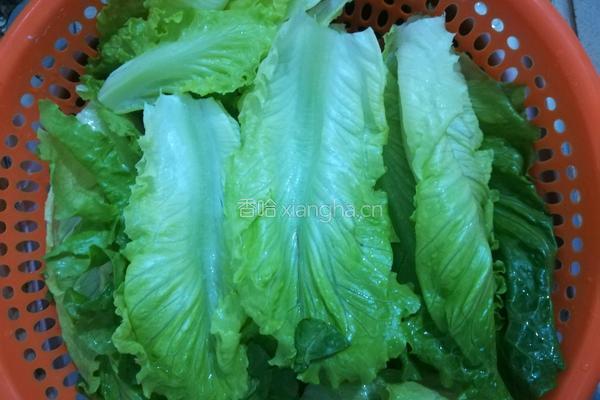 蚝油生菜的做法图解1