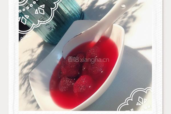 糖水杨梅饮的做法图解3