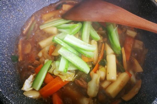 韩式宫廷炒年糕的做法图解13