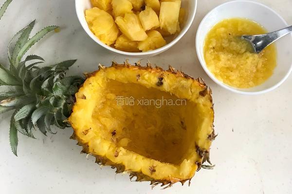 菠萝糯米饭的做法图解7