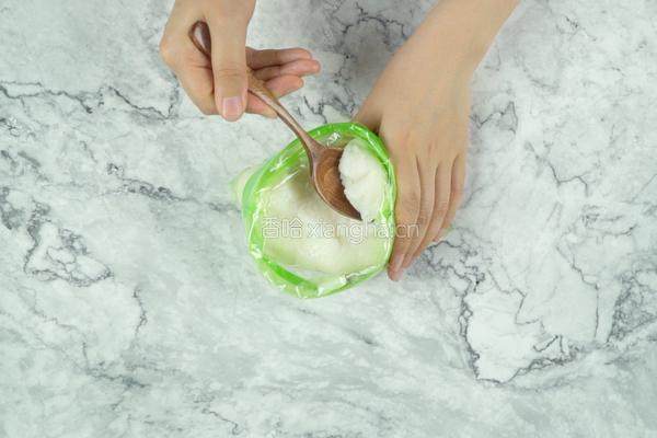 微波炉米麻薯的做法图解4