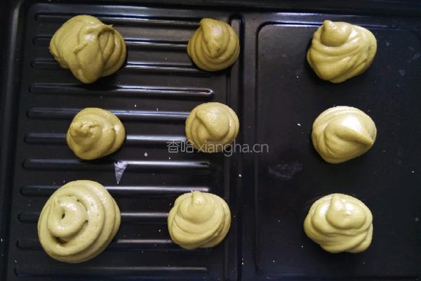 抹茶椰蓉餐包的做法图解10