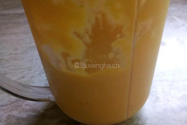 椰蓉南瓜牛奶冻的做法图解3