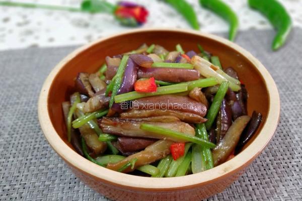 茄子芹菜的做法图解14