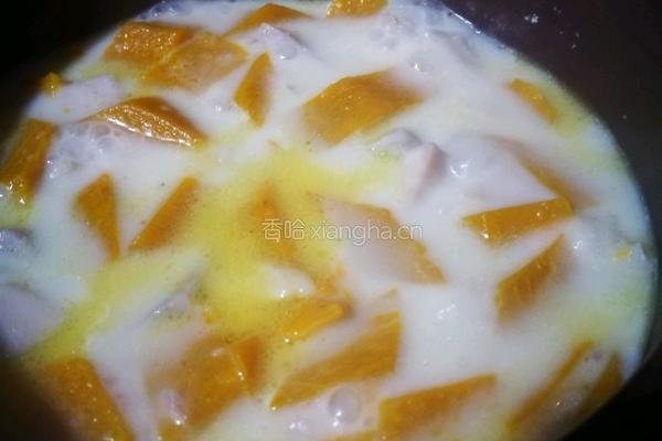 薏米香芋南瓜煲的做法图解6
