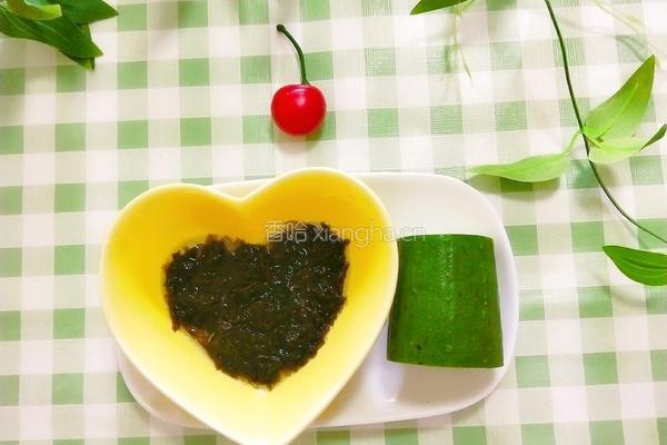 宝宝辅食丝瓜鸡蛋饼的做法图解2