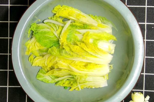 上汤娃娃菜的做法图解3