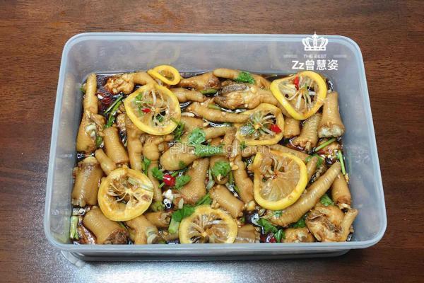 网红柠檬酸辣鸡爪的做法图解12