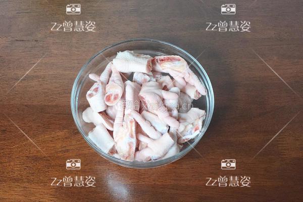 网红柠檬酸辣鸡爪的做法图解2