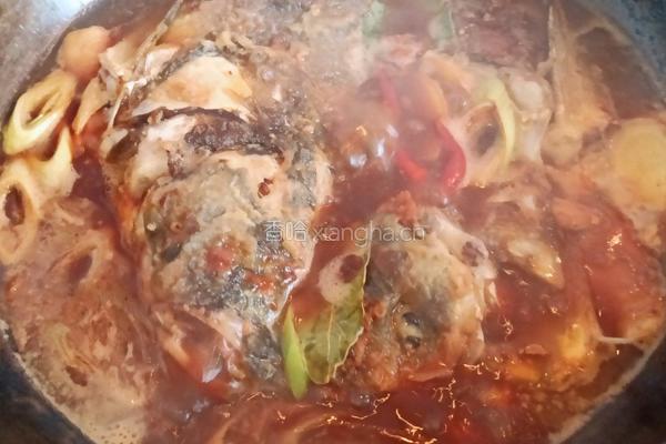 鱼头泡饼的做法图解3
