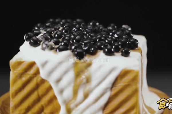 珍珠奶茶厚吐司的做法图解12