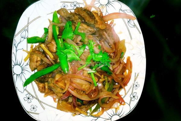 洋葱炒肉的做法图解8
