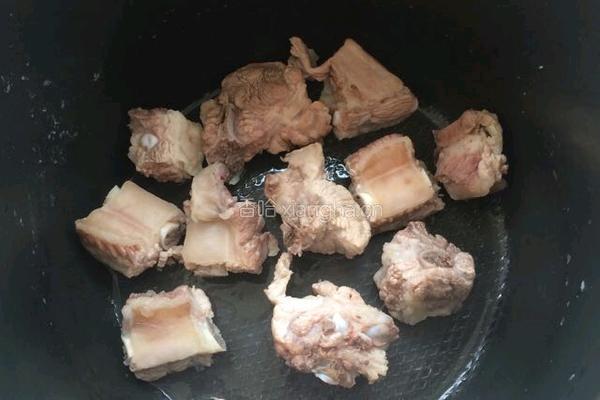 萝卜炖排骨的做法图解5