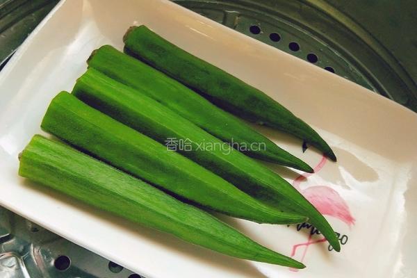 宝宝辅食虾酿秋葵的做法图解8