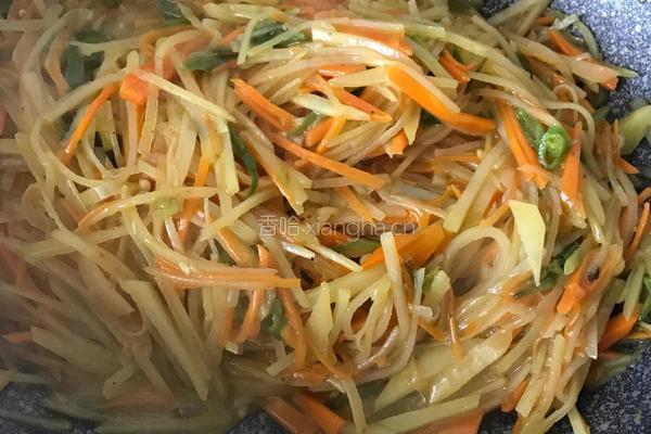 素炒土豆丝的做法图解8