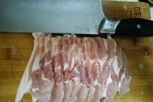 嫩笋五花肉丁的做法图解4