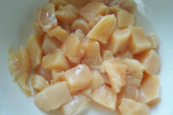 蒜薹炒鸡丁的做法图解4