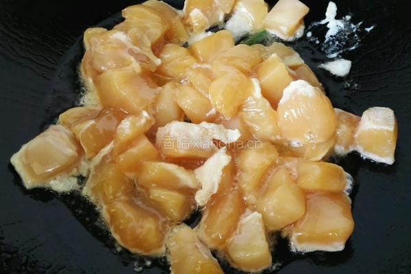 蒜薹炒鸡丁的做法图解7