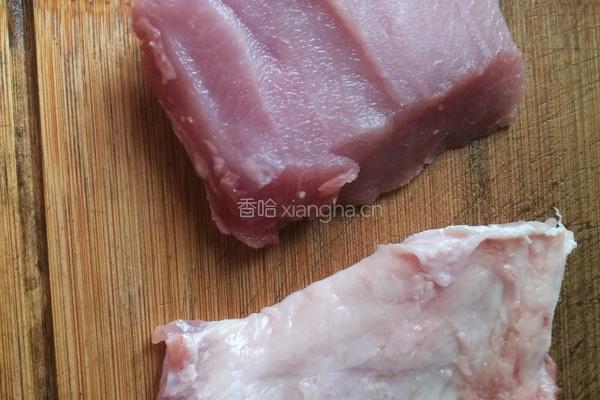 自制馄饨肉的做法图解1