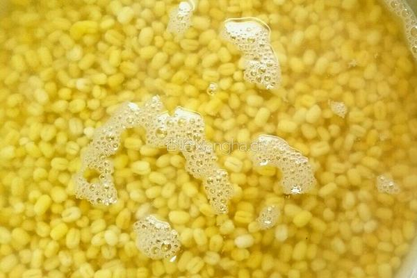 自制绿豆糕的做法图解1
