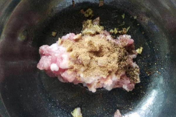 肉沫豇豆包的做法图解4