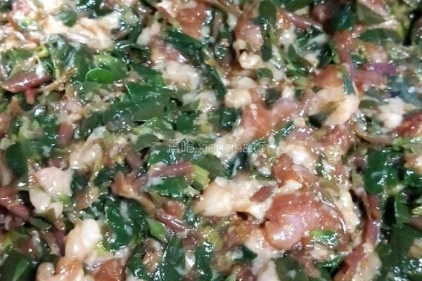 马蜂菜肉包子的做法图解7