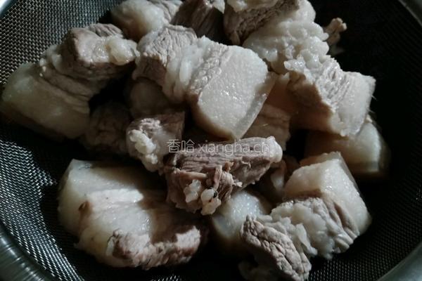 笋干红烧肉的做法图解3