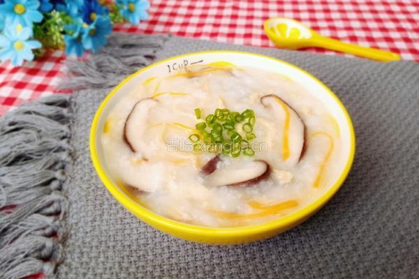 香菇鸡肉粥的做法图解6